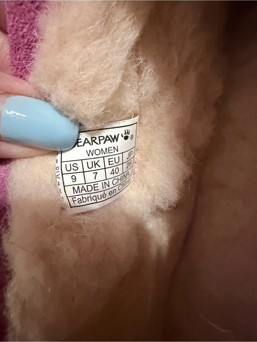 BearPaw suede look